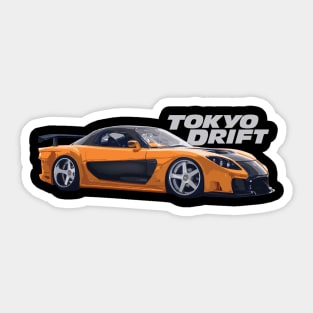 HAN'S FD RX7 VEILSIDE TOKYO JAPAN Sticker